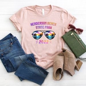 Henderson Beach State Park Shirt, Summer Shirt, Beach Tee, Hello Summer Shirt